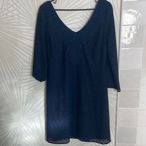 Navy Lilly Pulitzer dress